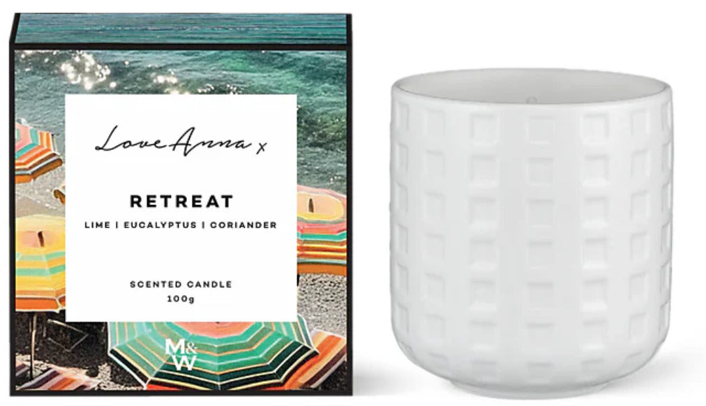 Maxwell & Williams: Love Anna Scentimental Fragrance Candle - Retreat (100g)