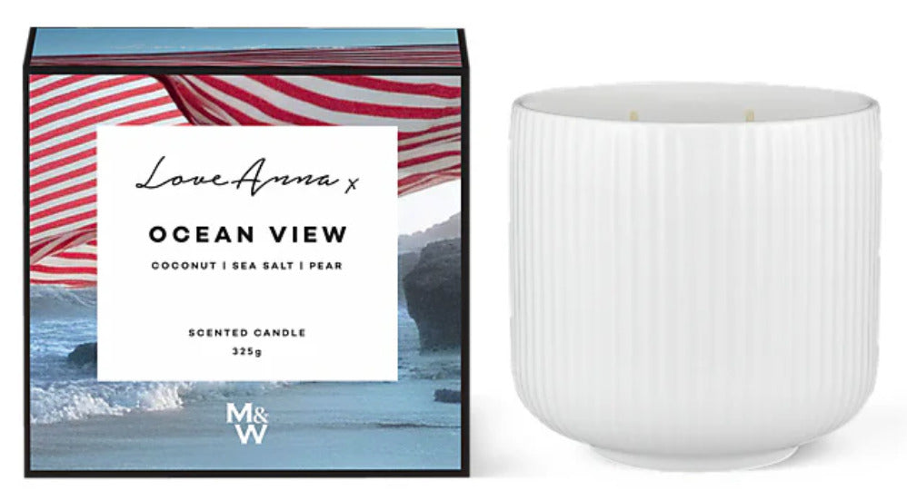 Maxwell & Williams: Love Anna Scentimental Fragrance Candle - Ocean View (325g)