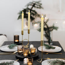Load image into Gallery viewer, LUMIRO 6-Pack Flameless LED Ivory Taper Candles