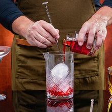 Load image into Gallery viewer, STORFEX 23-Piece Stainless Steel Bartender Kit with Acrylic Stand &amp; Cocktail Recipes