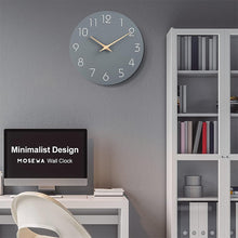 Load image into Gallery viewer, Silent Battery Operated Wall Clock