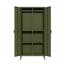 Load image into Gallery viewer, Fraser Country Milan Large Metal Locker - Olive Green
