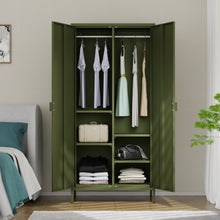 Load image into Gallery viewer, Fraser Country Milan Large Metal Locker - Olive Green