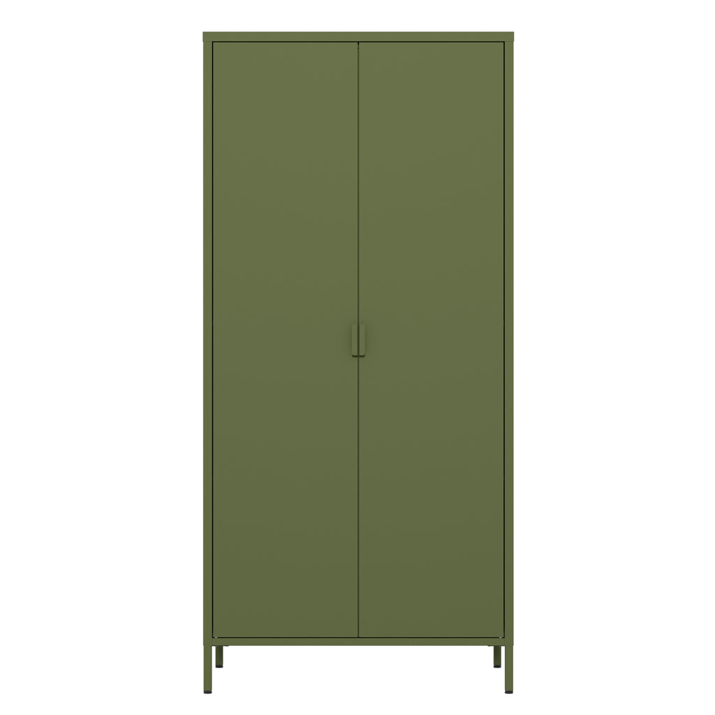 Fraser Country Milan Large Metal Locker - Olive Green
