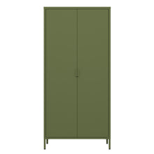 Load image into Gallery viewer, Fraser Country Milan Large Metal Locker - Olive Green