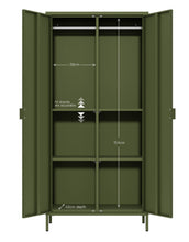 Load image into Gallery viewer, Fraser Country Milan Large Metal Locker - Olive Green