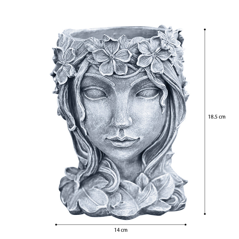 GREENYHAVEN Face Shaped Planter