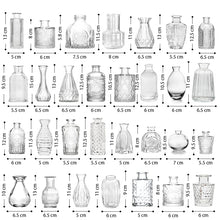 Load image into Gallery viewer, 30Pcs Glass Bud Vase Set