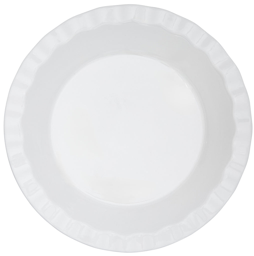 Maxwell & Williams: Blooms Fluted Pie Dish - White (21.5x4cm)