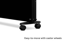 Load image into Gallery viewer, Fraser Country 2400W Premium Smart Glass Panel Heater (Black)