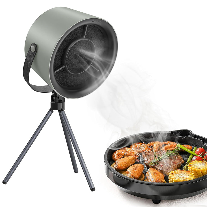 Portable Adjustable 3 Speed Range Hood - Grey