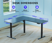 Load image into Gallery viewer, Fraser Country: 1600 x 1400mm Standing Desk