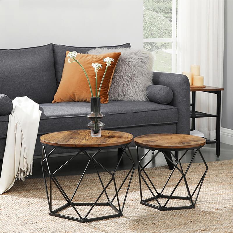 Vasagle Unique Coffee Table Set - (Set of 2)