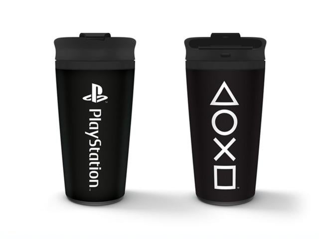 Playstation: Onyx Metal Travel Mug