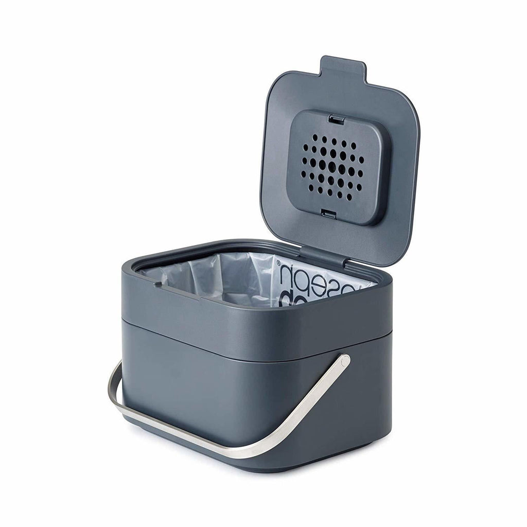 Joseph Joseph: Stack 4 Graphite Benchtop Compost Caddy