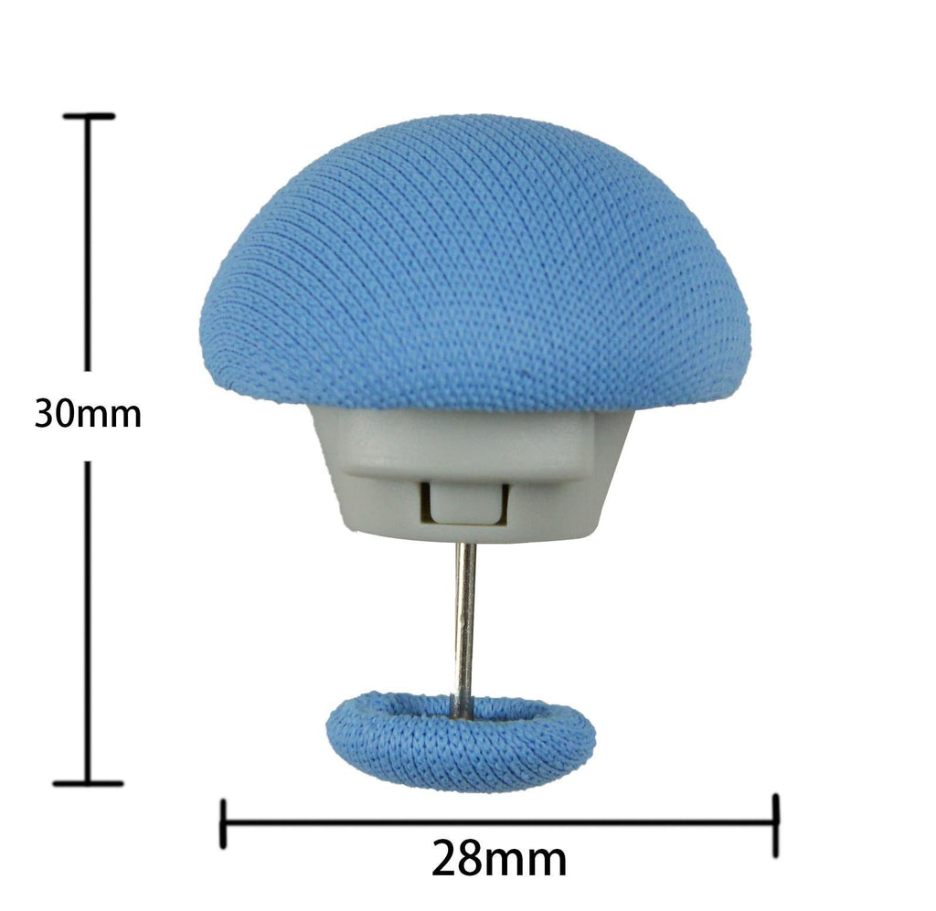 Mushroom Non-slip Quilt Blankets Bed Sheet Duvet Cover Fastener Clips - 12Pcs