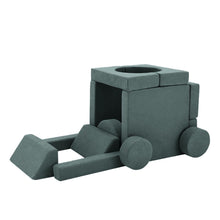 Load image into Gallery viewer, Fraser Country 14 Piece Modular Double Kids Play Sofa Grey