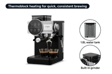 Load image into Gallery viewer, Kogan Espresso Touch Coffee Machine with Grinder