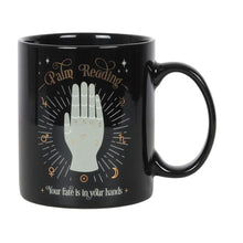 Load image into Gallery viewer, Palm Reading Ceramic Novelty Mug