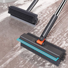 Load image into Gallery viewer, 2 in 1 Scrape and Heavy-Duty Stiff Bristle Scrubber Brush