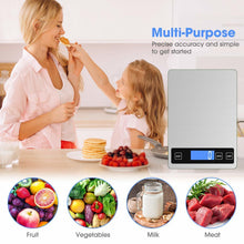 Load image into Gallery viewer, Digital Kitchen Scale - Silver