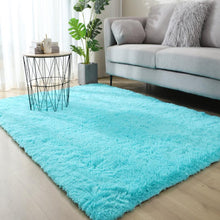 Load image into Gallery viewer, Soft Area Rug - Teal (Large, 153 x 203cm)