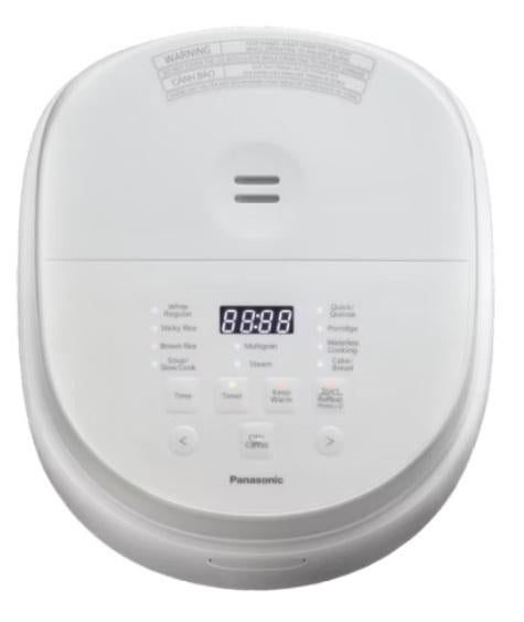 Panasonic: Multifunction Rice Cooker 1.0L - White (SR-DL104WST)