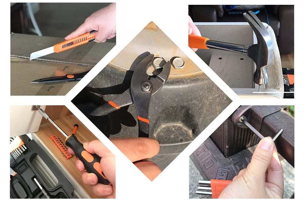 57 Piece Portable Household Tool Kit - Essentials For You