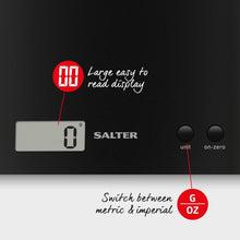 Load image into Gallery viewer, Salter: Arc Electronic Kitchen Scale - Black