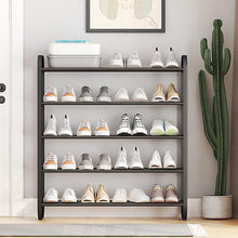 Load image into Gallery viewer, STORFEX 5-Tier Stackable Shoe Rack - Black