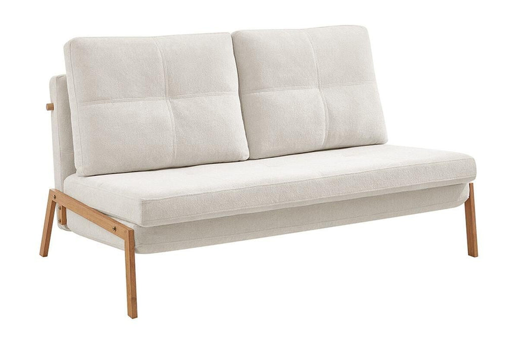 Shangri-La Brad Upholstered Double Sofa Bed (Natural)