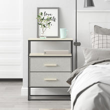 Load image into Gallery viewer, Fraser Country 2 Drawer Storage Nightstand - Set of 2