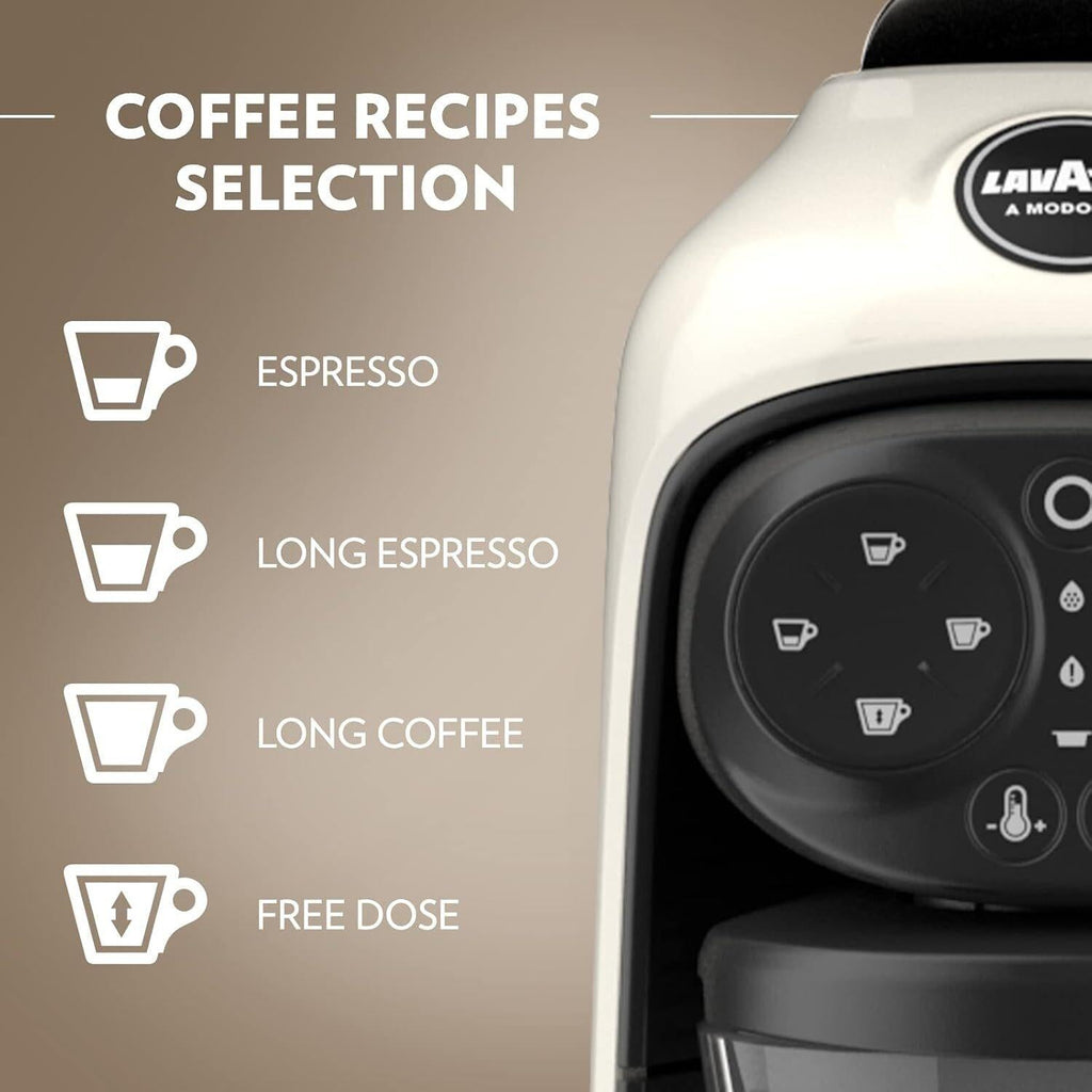 Lavazza Desea Coffee Capsule Machine, Cream