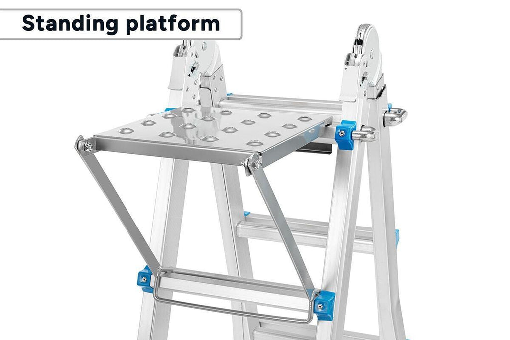 Certa 4m Multipurpose Telescopic Foldable Ladder with Platform