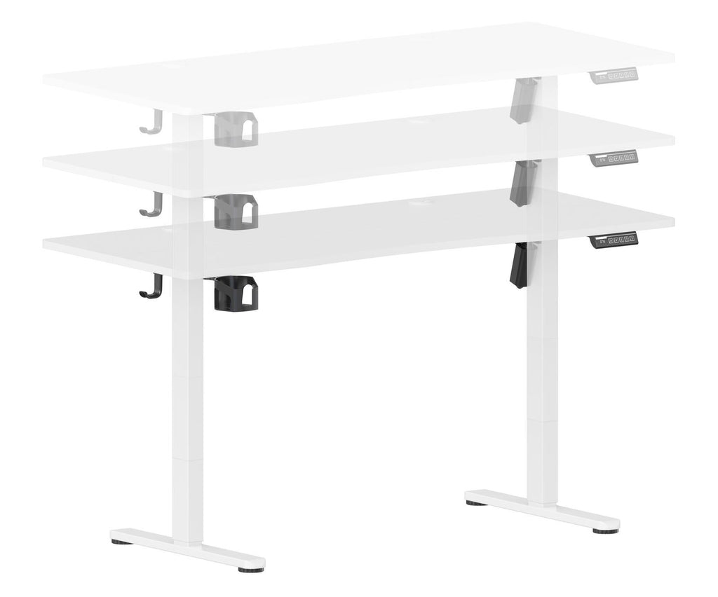 Fraser Country Pronto Electric Standing Desk White 140cm