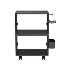 Load image into Gallery viewer, Gorilla Office - Storage Trolley With Pegboards &amp; Accessories (Black )