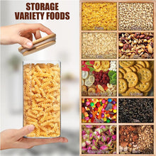 Load image into Gallery viewer, Glass Jar with Wooden Spoon (2000ml)