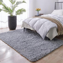 Load image into Gallery viewer, COMFEYA Super Soft Fluffy Area Rug - Grey, 230x160cm