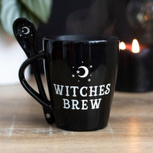 Load image into Gallery viewer, Witches Brew - Novelty Mug Mug &amp; Spoon Set