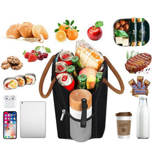 Load image into Gallery viewer, Lunch Box Bag - Black