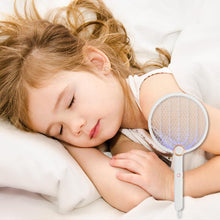 Load image into Gallery viewer, 3000V Electric Fly Swatter - White