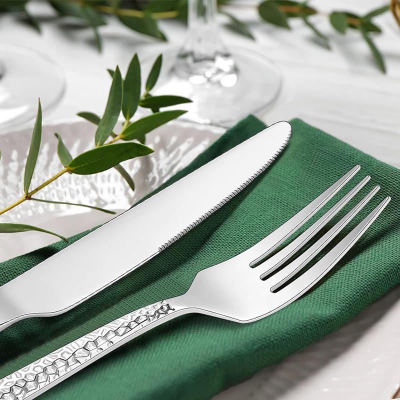 OZZYCOOK 20 Piece Stainless Steel Cutlery Set