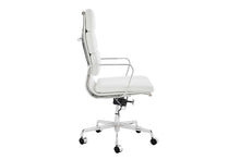 Load image into Gallery viewer, Matt Blatt Replica Eames Group Standard Aluminium Padded High Back Office Chair (White)