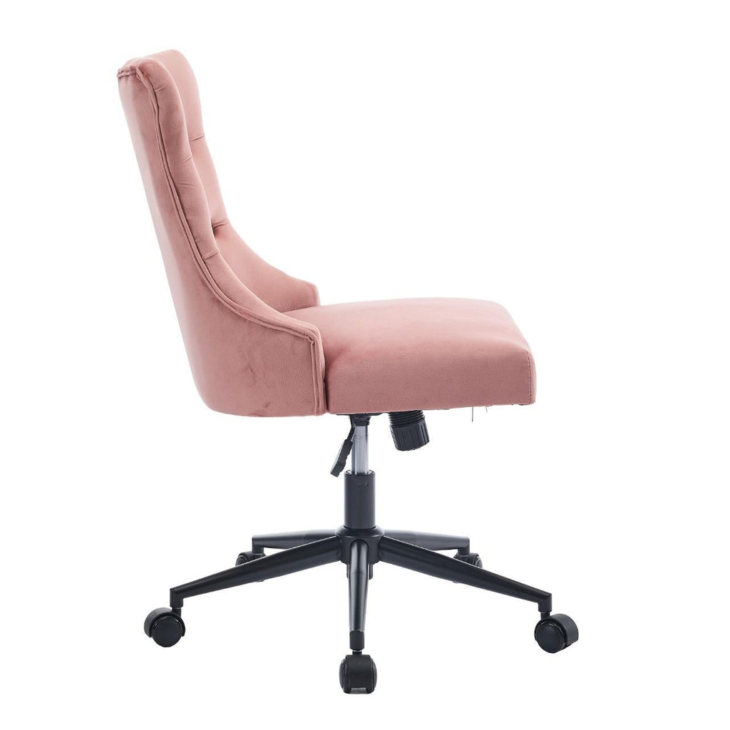 Gorilla Office: Ella Velvet Chair - Pink