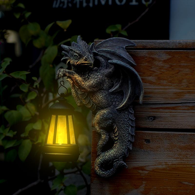 GREENYHAVEN Outdoor Dragon Solar Lantern