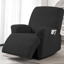 Load image into Gallery viewer, COMFEYA 1 Seater Recliner Cover for Lounge Chair - Black