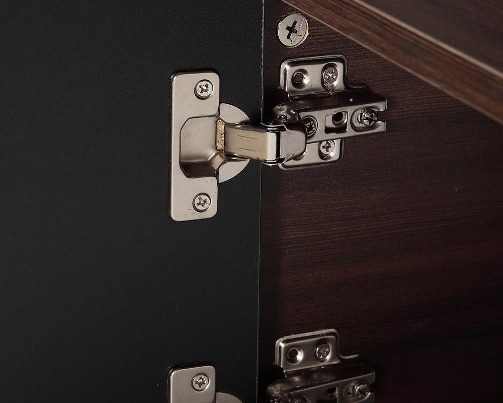 1.35M TV Entertainment Unit - Walnut & Black