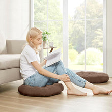 Load image into Gallery viewer, COMFEYA Meditation Floor Pillows Set of 2 - Khaki