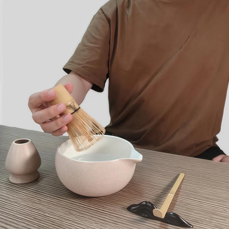 Complete 7-Piece Matcha Gift Set - Beige