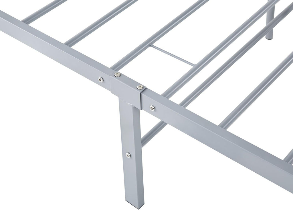 Fraser Country Single Metal Bed Frame - Grey